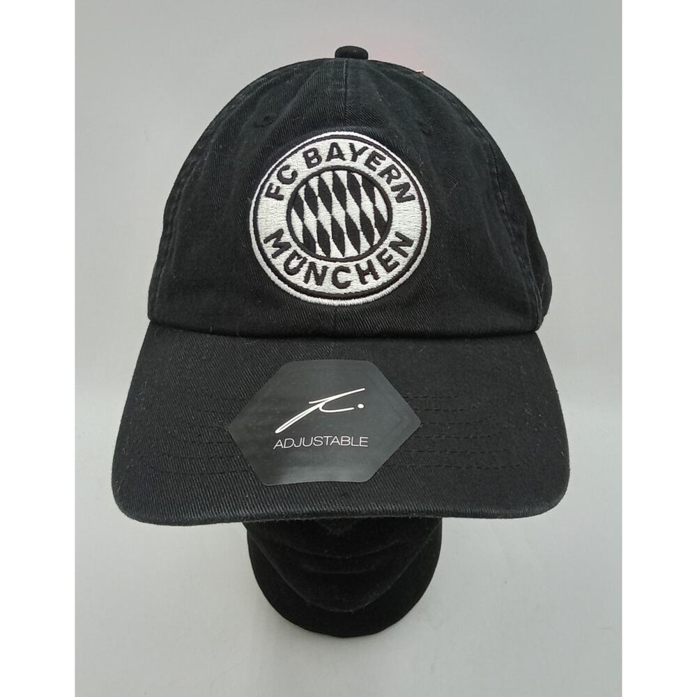 FC Bayern Munchen Fi Collection Black Cap Adjustable